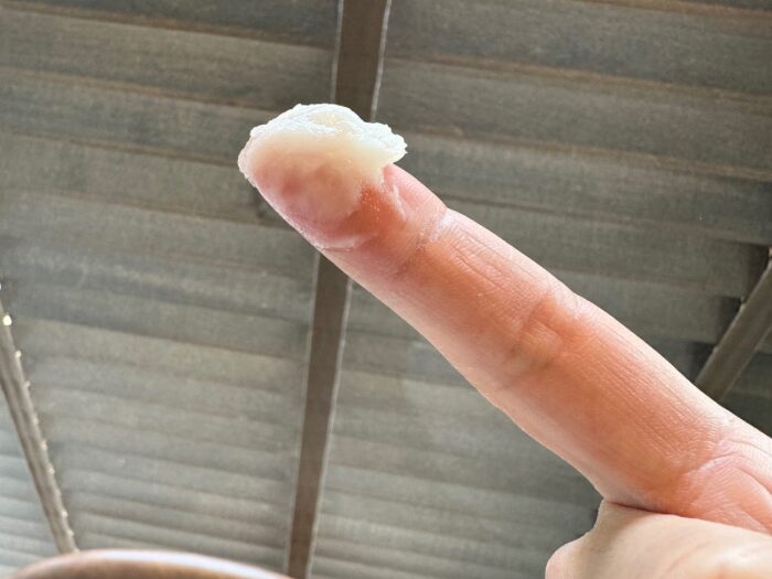 Voiバームを取った時の画像